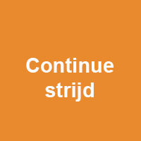 Oranje: Continue strijd