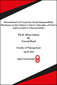 Boekomslag Promotie Fawad Rauf