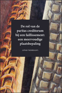 Boekomslag promotie Johan Noteboom