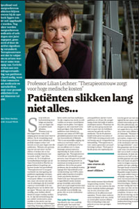 Interview in Dagblad de Limburger