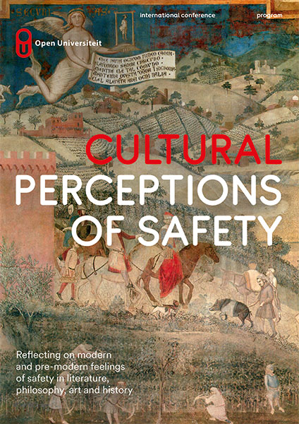 Kaft van het programmaboekje Cultural Perceptions of Safety